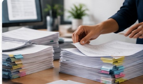 Document preparation, sorting and batching before scanning