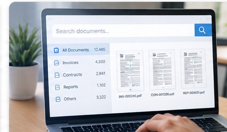 Secure digital archive and fast records retrieval