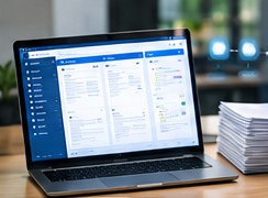 Document scanning and digitization work for data processing